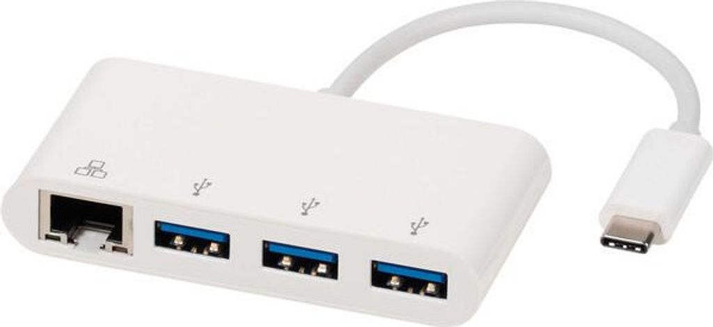 USB Type-C Netzwerk Adapter + HUB