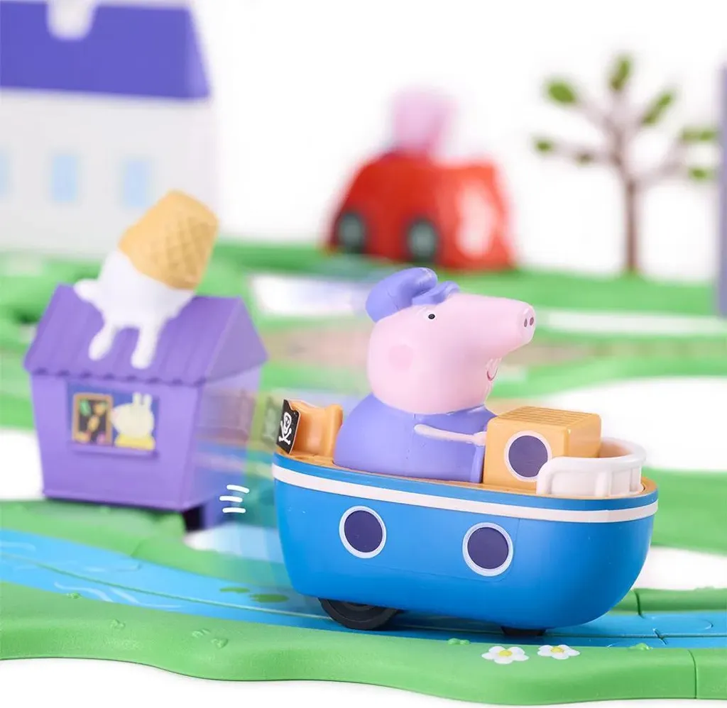 Circuit Peppa Pig Whizz Around Peppos - Jeu de Course Rapide et Amusant - 4