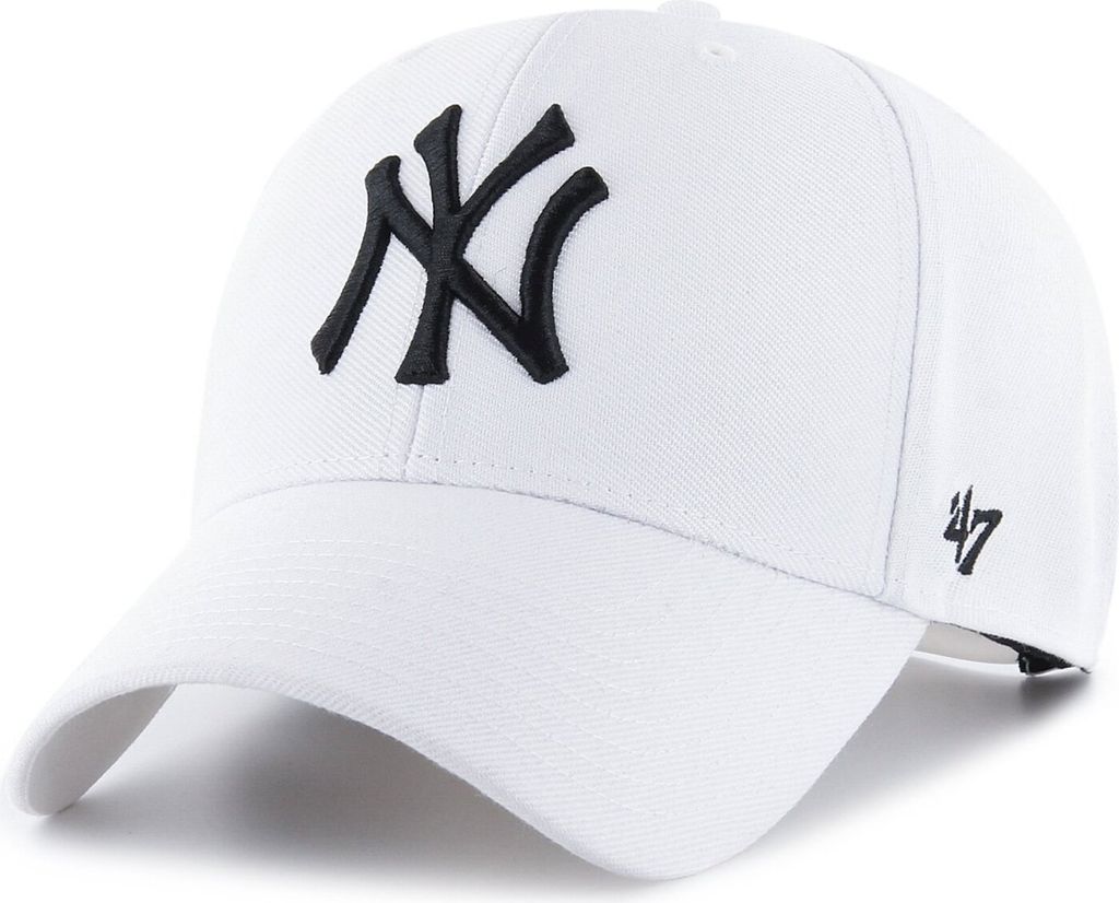 47 Brand New York Yankees MVP Cap B-MVPSP17WBP-WH, Kappe, Produktbild 