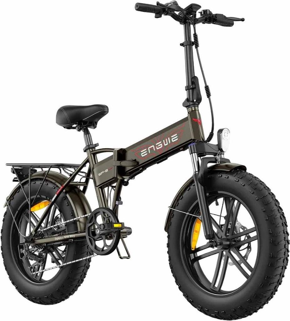 EP-2 BOOST Faltbares E-Bike - 250-W-Motor Akku 624Wh 20x4.0 Hydraulikbremsen - Braun