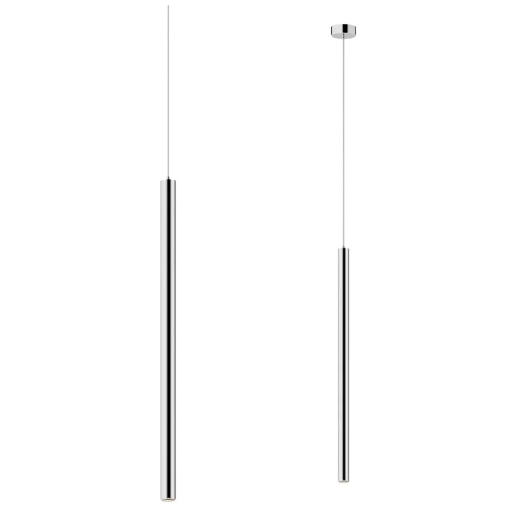Lampada Loya P0461-01A-F4F4 Zuma Line Tuba Argento | Design Interni LED