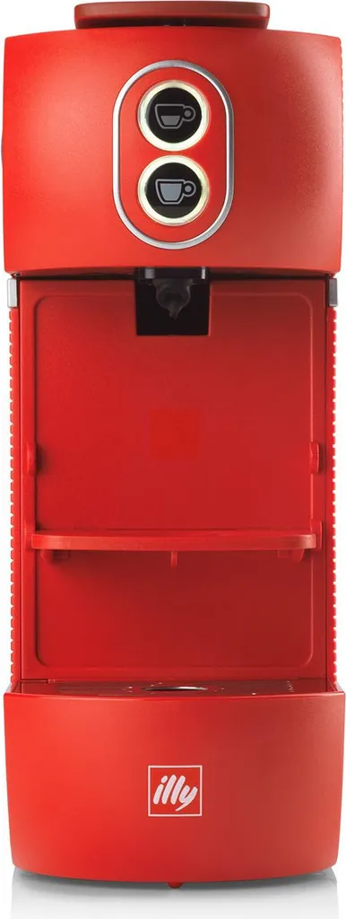 Machine à café Illy E.S.E Rouge compacte avec système de chauffe rapide - 3