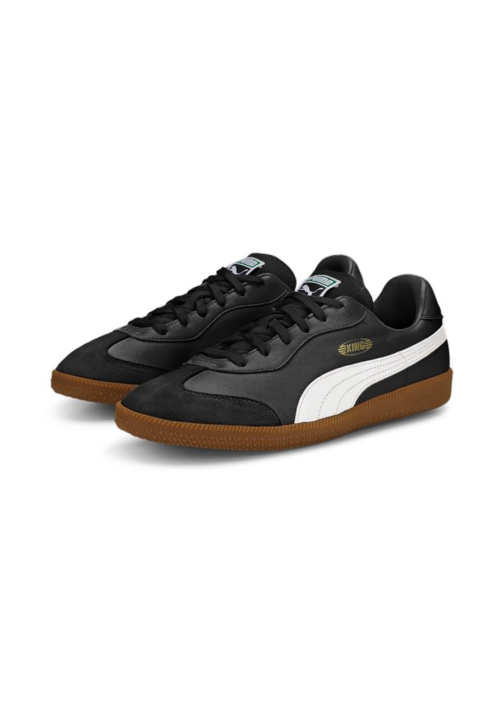 Puma Fußballschuhe King 21 IT Hallenschuhe Indoor 106696 Fußball Herren schwarz , Schuhgröße:38 EU