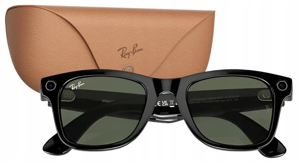 Ray-Ban Meta Wayfarer Lunettes Connectées Noir 50 mm Taille Unique
