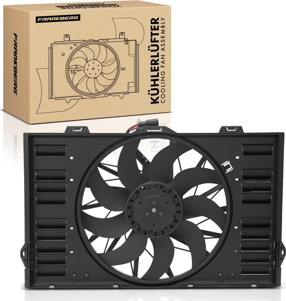Frankberg Ventilateur de Refroidissement Moteur pour Porsche Panamera 970