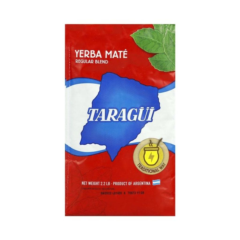 Taragui Mate Tee Elaborada Con Palo 1kg | Mate Tee aus Argentinien | Energie Getränk
