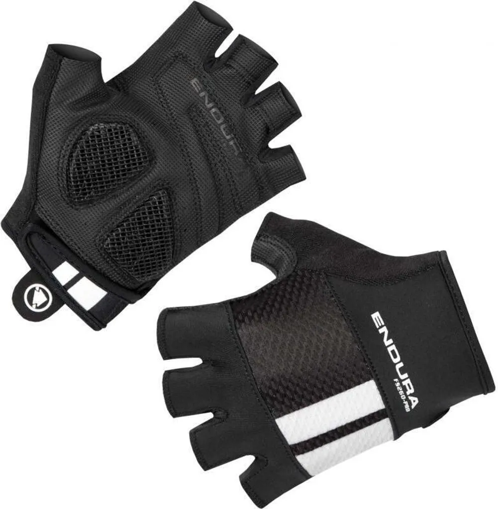 Gants de cyclisme Aerogel Endura FS260-Pro E1166 confortables noirs XS
