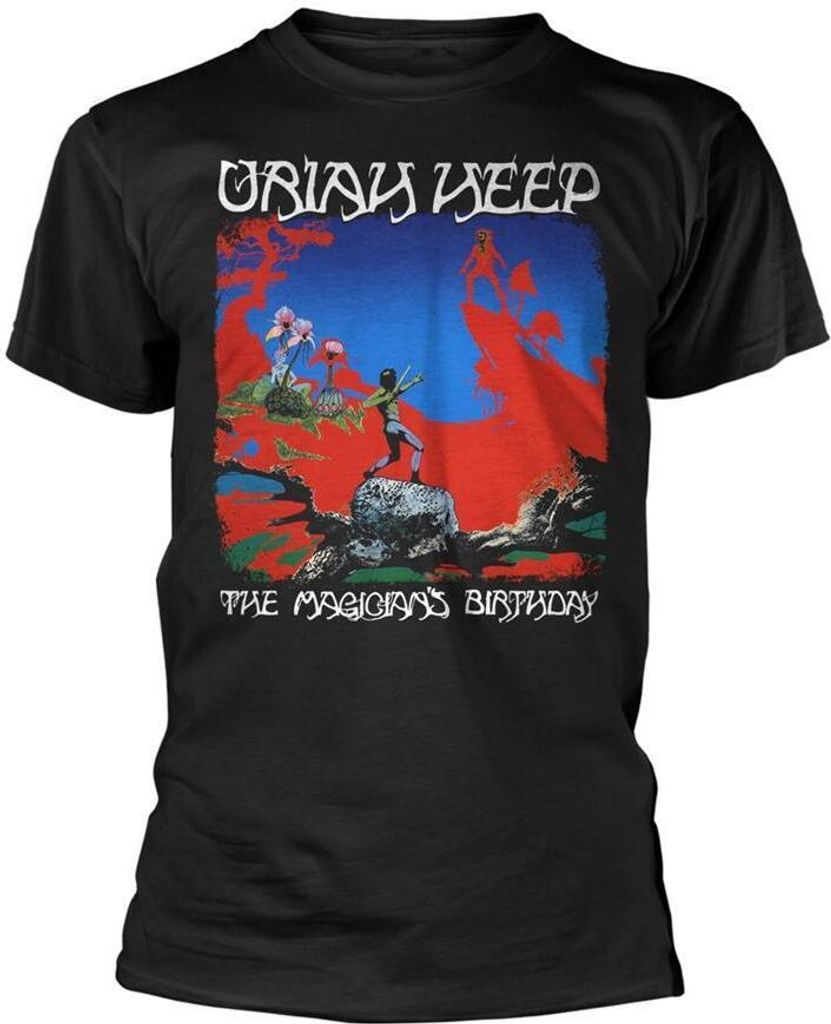 Uriah Heep - "The Magicians Birthday" T-Shirt für Herren/Damen Uni PH863 (M) (Schwarz)