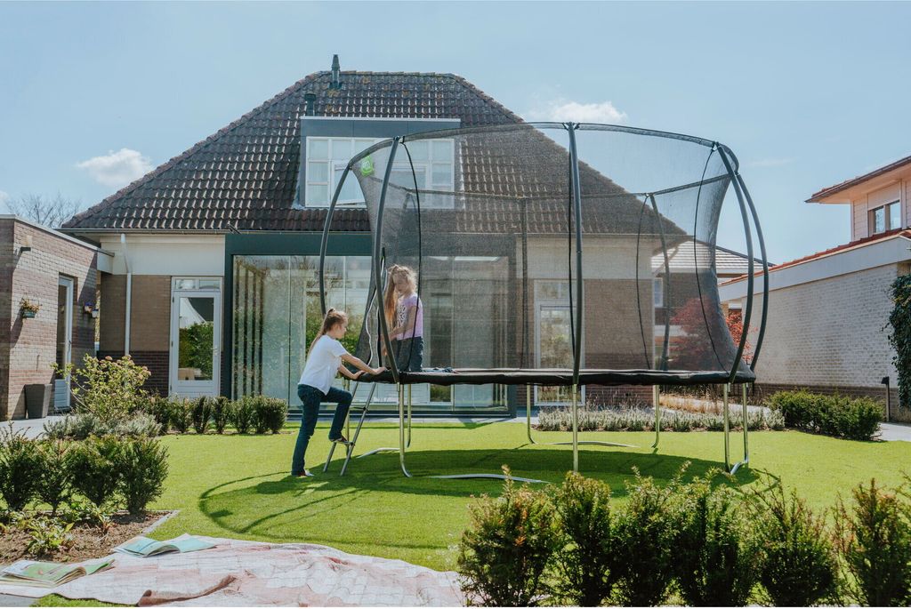 EXIT Black Edition Trampolin ø366cm - schwarz Produktbild 10