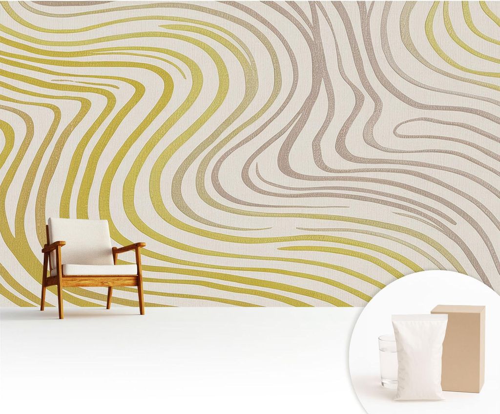 Fototapete - 416x254 cm - Tapete - Wandtapete - Wandbilder - Dekofolie - Tapete Folie - Wand - Dekoration - Wohnzimmer - Flüssige Eleganz