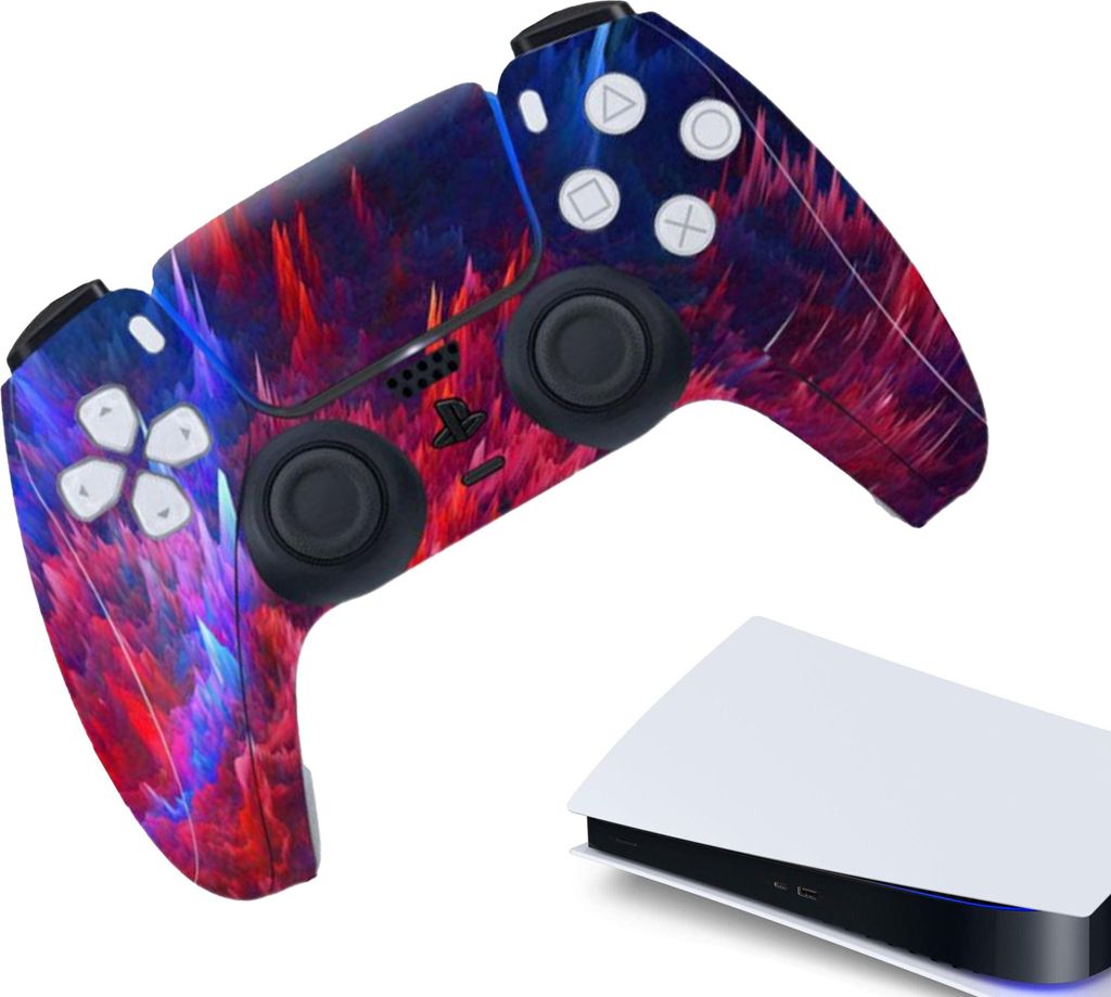 Controller-Aufkleber für PS5, PlayStation 5 – Performance-Gaming-Skin – Schutzzubehör – Farben