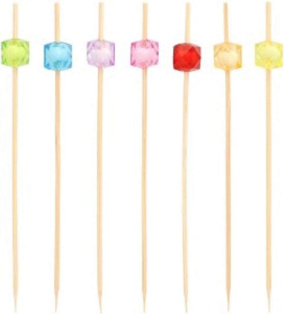 Papstar Fingerfood-picker, vierkant, in verschillende Productafbeelding 