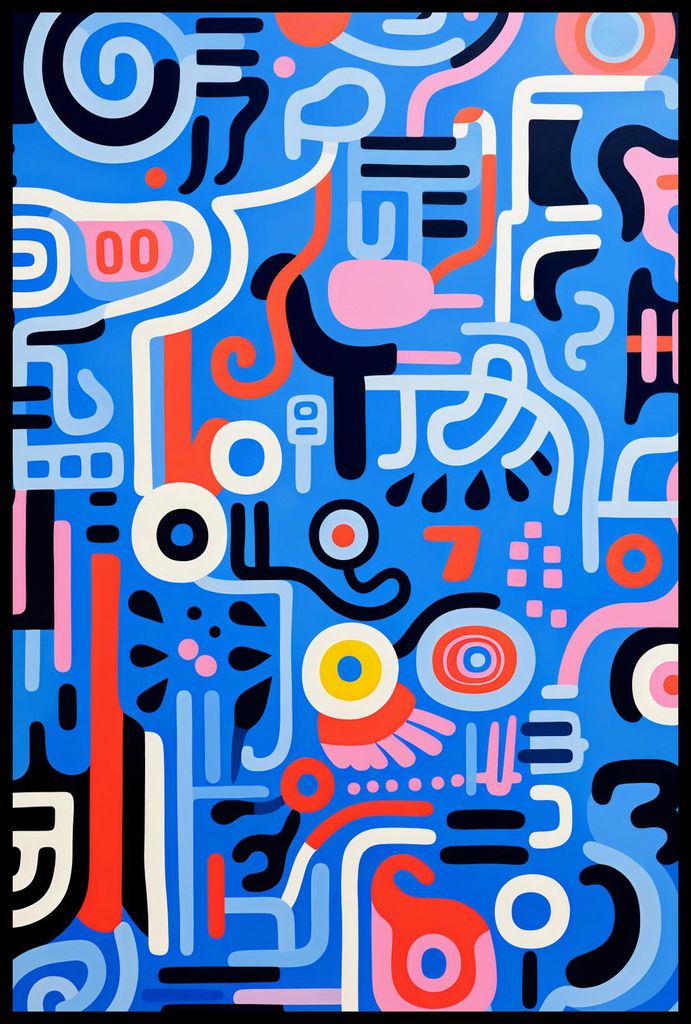 Plakat 61x91,5cm Rhythmisches Echo