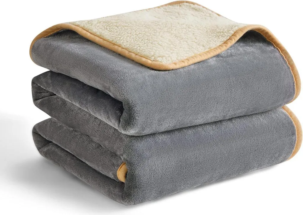 Coperta Divano Cani Elegante Impermeabile 100x120 | Sherpa Grigio Soft