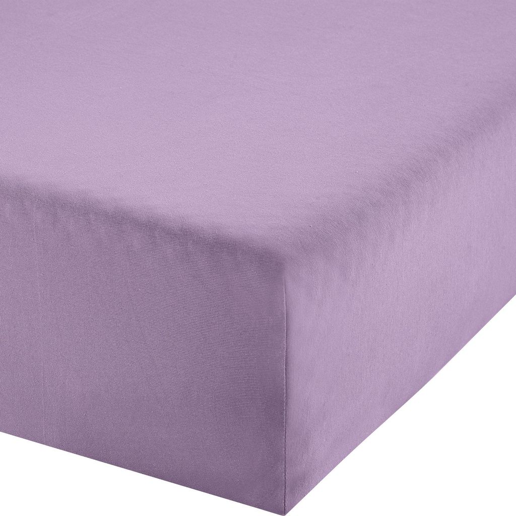 REDBEST Boxspring-Spannbettlaken Denver" lavendel 180x200 cm - 200x200 cm"