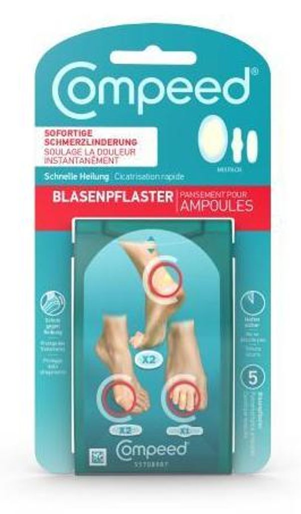 Compeed 4773986, Mieszany, Beżowy, 5 szt. Zdjęcie produktu 