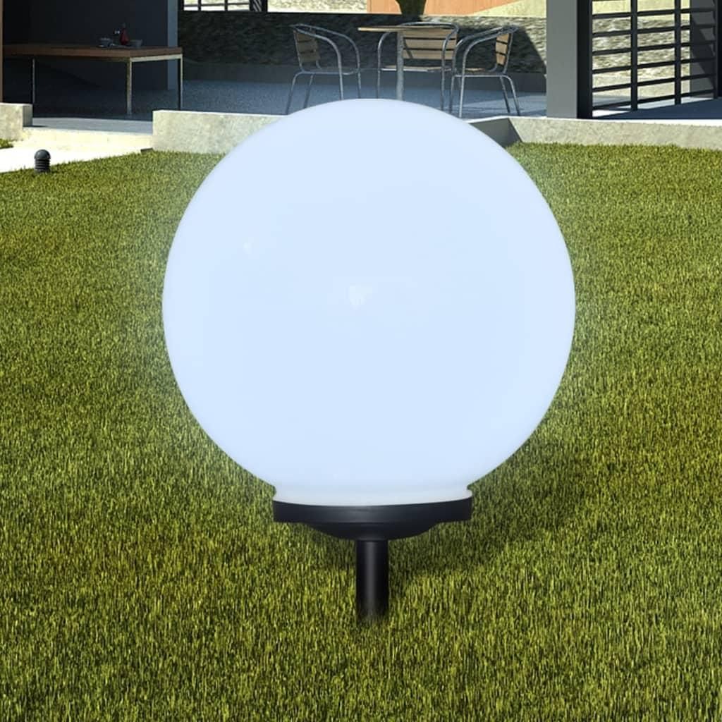 Zewnętrzna Lampa Solarna Led, Kula, 40 Cm, 1 Szt., Z Bolcem Zdjęcie produktu 