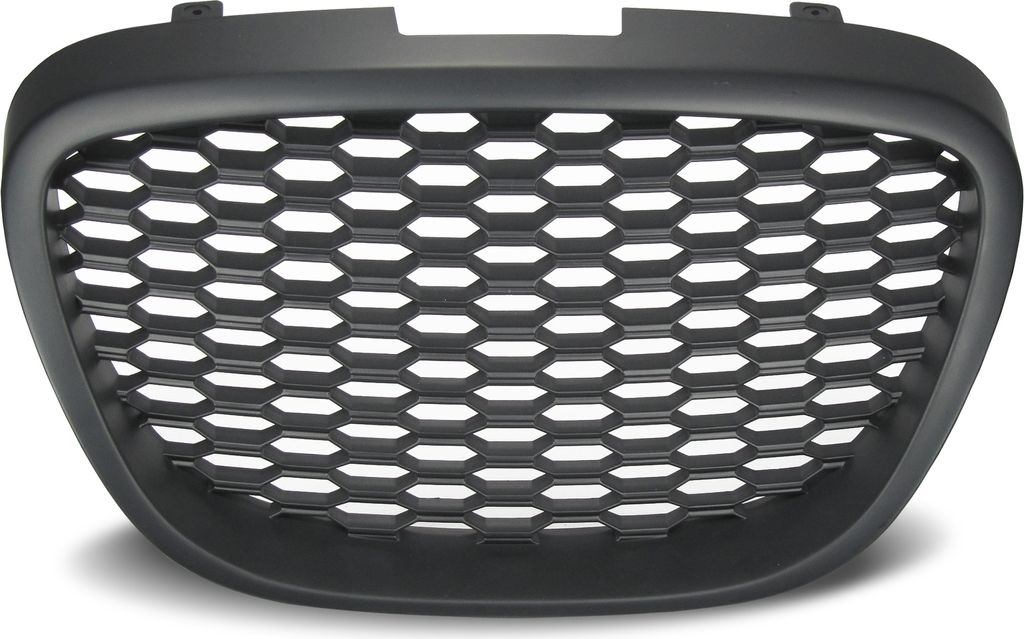 Kühlergrill Sportgrill Grill Gitter Waben in Schwarz für Produktbild 