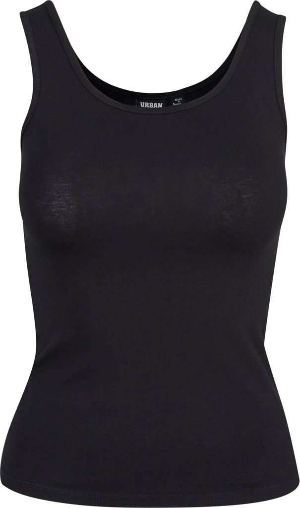 Urban Classics Top Damen Ladies 2-Pack Basic Stretch Top Produktbild 