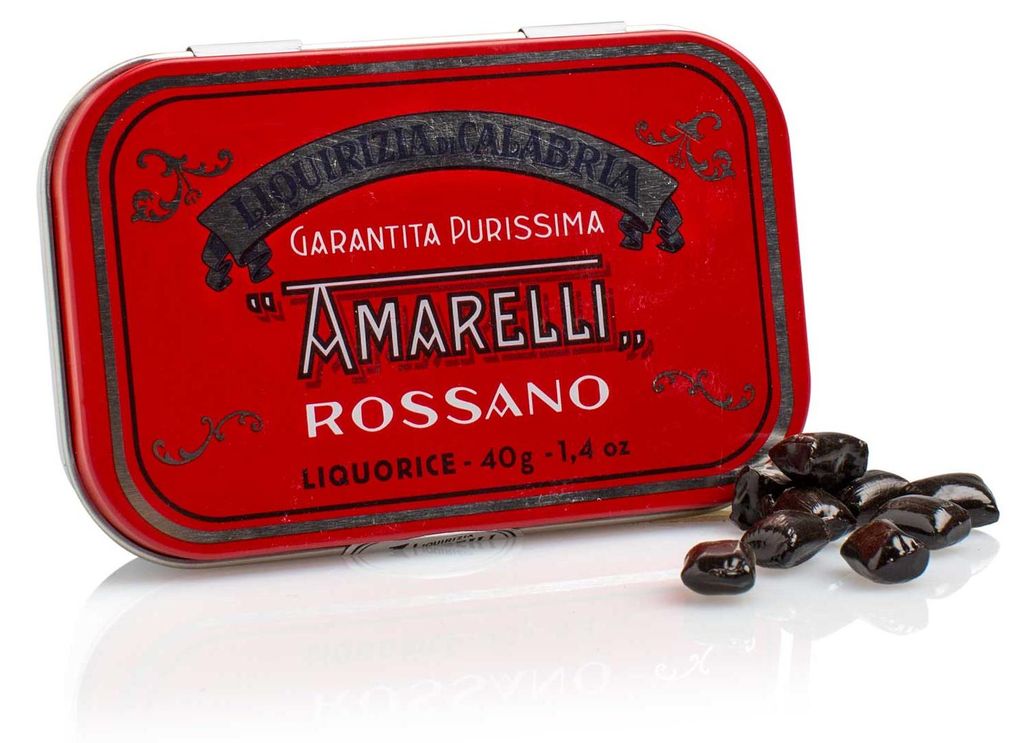 Amarelli Lakritzpastillen Rossa / aus purem Süßholz 480 gr. Produktbild 