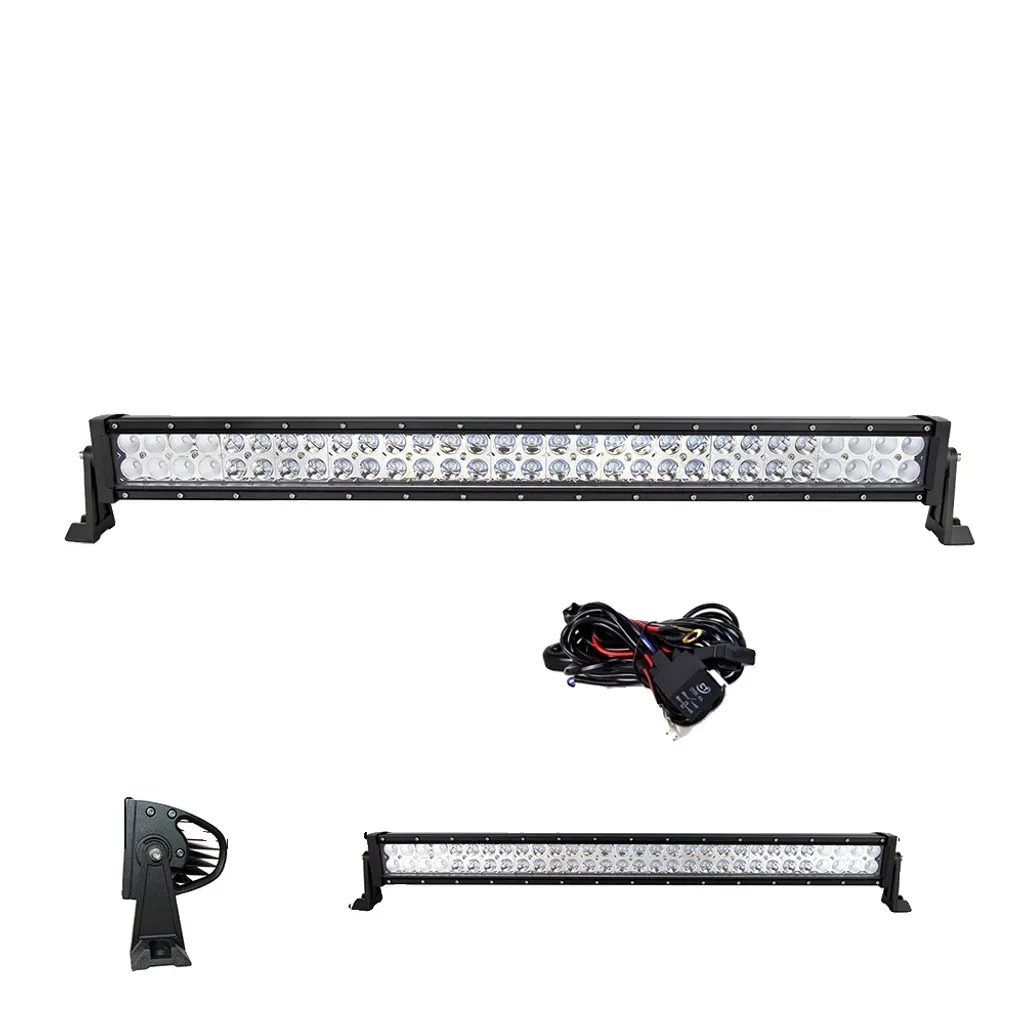 Barre lumineuse LED de 32 pouces pour raid nocturne et franchissement