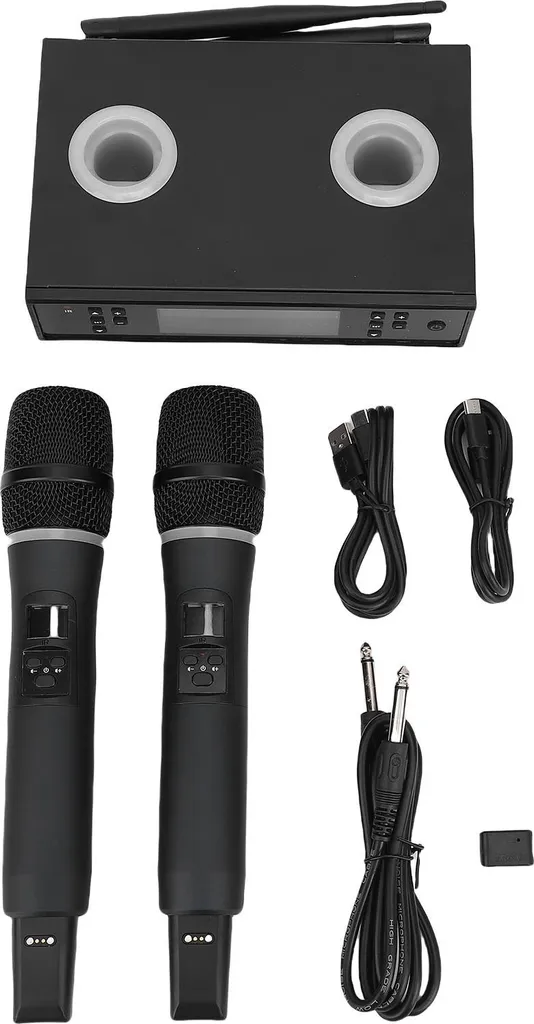 Micro sans fil Plug-and-Play sans interférence pour parler et chanter