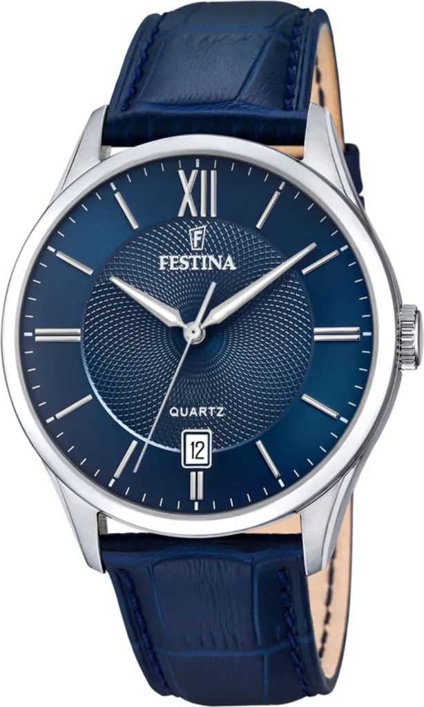 Orologio Festina Uomo F20426/2 Blu: Eleganza Classica in Acciaio e Pelle