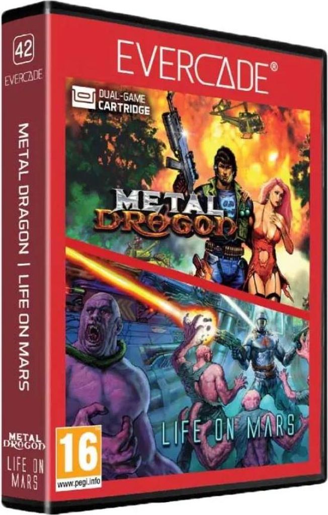 Evercade Retro Metal Dragon/life On Mars Collection Produktbild 