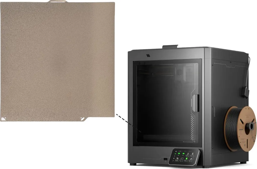 Tapis PEI double face structurée pour imprimante 3D Elegoo Centauri Carbon - 4