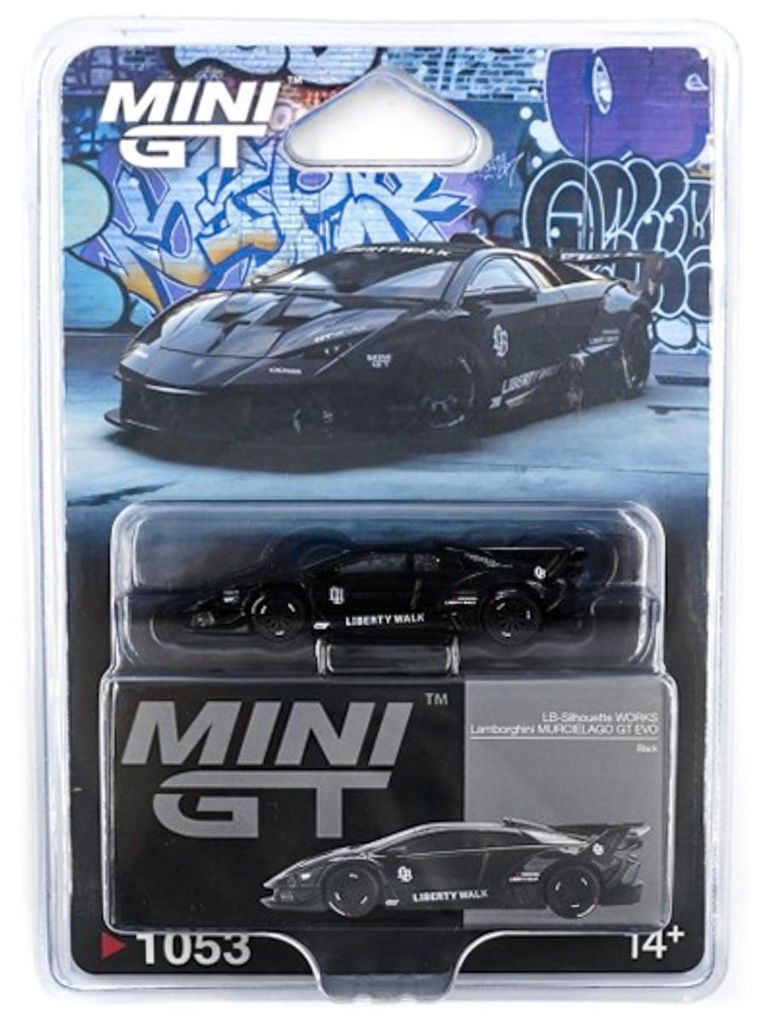Lamborghini LB-Silhouette WORKS MURCIELAGO GT Evo, noir - Image du produit 
