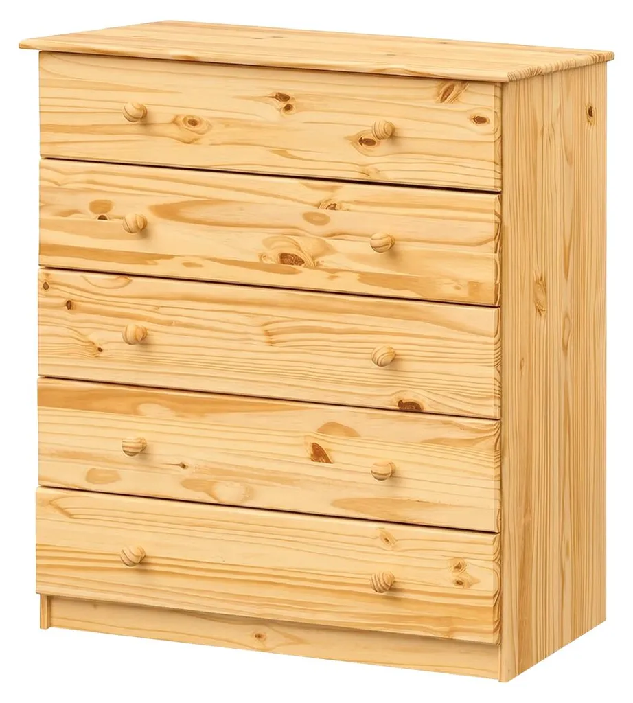 Chiffonnier commode 5 tiroirs 823 laqué pour un rangement moderne