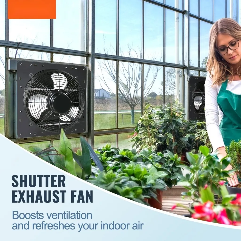 Ventilateur mural basse consommation 1747 CFM avec commande à distance - 2