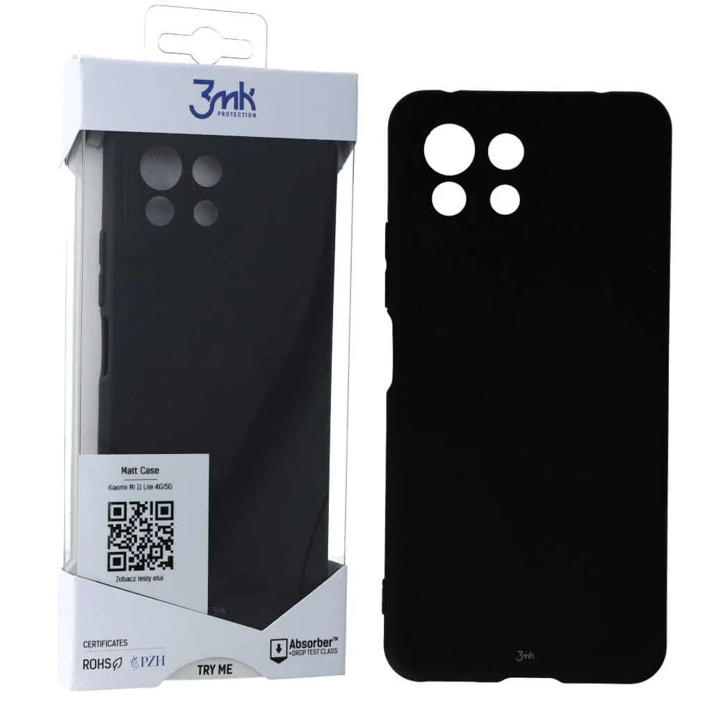 3mk Matt Case Xiaomi Mi 11 Lite 5G/4G: Custodia Elegante e Resistente - 6