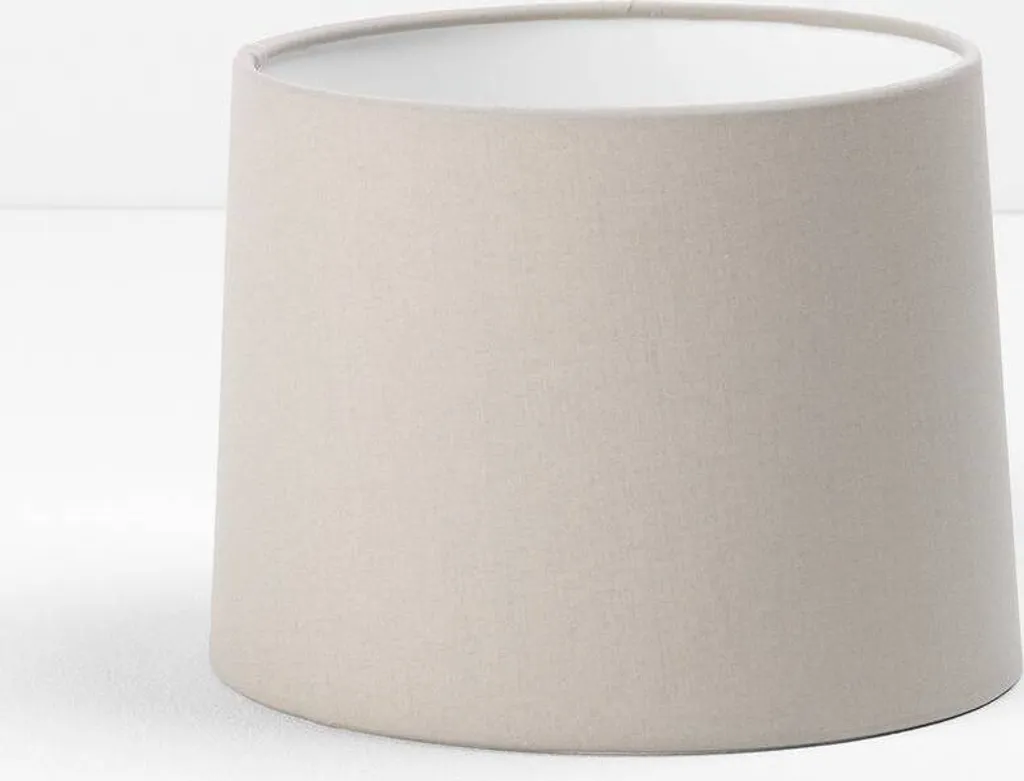 Applique Carmel ronde beige, éclairage tamisé pour chambre et couloir