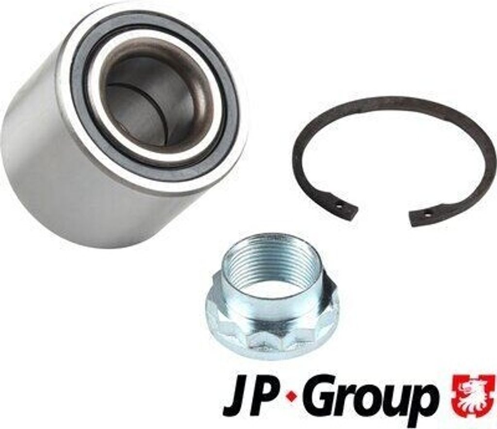 JP GROUP Radlagersatz Hinten Links Hinten Rechts passend für MERCEDES-BENZ A-Klasse (W168) 55mm 1351300710
