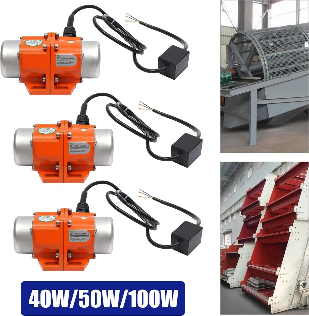 Motore Elettrico Vibrante 100W 3000RPM – Regolatore Di Velocità Incluso, IP65, 220V, Per Applicazioni Industriali