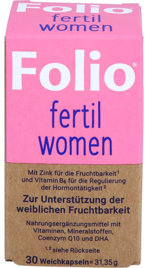 Folio fertil women capsule molli per sostenere la fertilità Immagine del prodotto 