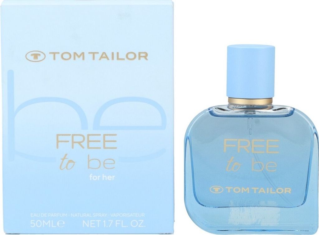 Tom Tailor Free to be Woman Eau de Parfum 50 ml Produktbild 