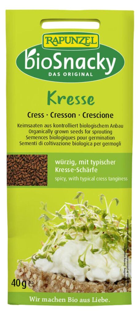 Rapunzel Kresse bioSnacky 40g Productafbeelding 