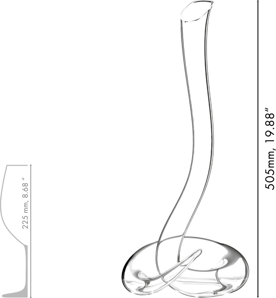 Riedel DEKANTER EVE 1 Stück 195000009 Immagine del prodotto 