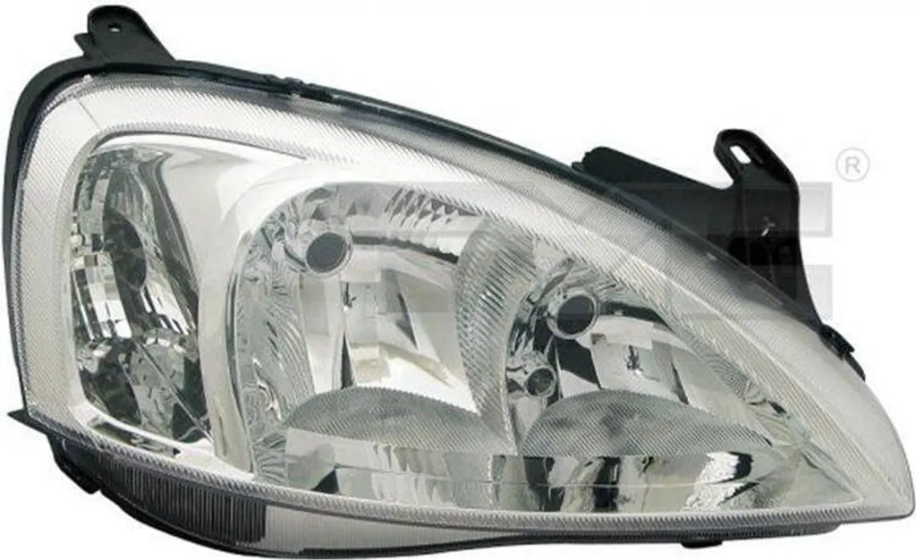 Faro Principale TYC 20-6066-45-2 Sx - Qualità OEM per Opel Corsa C