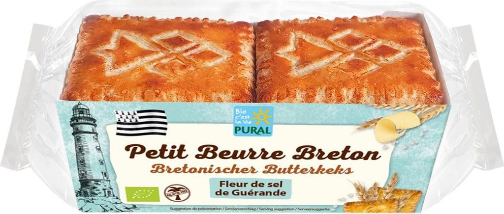 CIASTKA MAŚLANE BRETOŃSKIE Z SOLĄ MORSKĄ BIO 220 g - PURAL