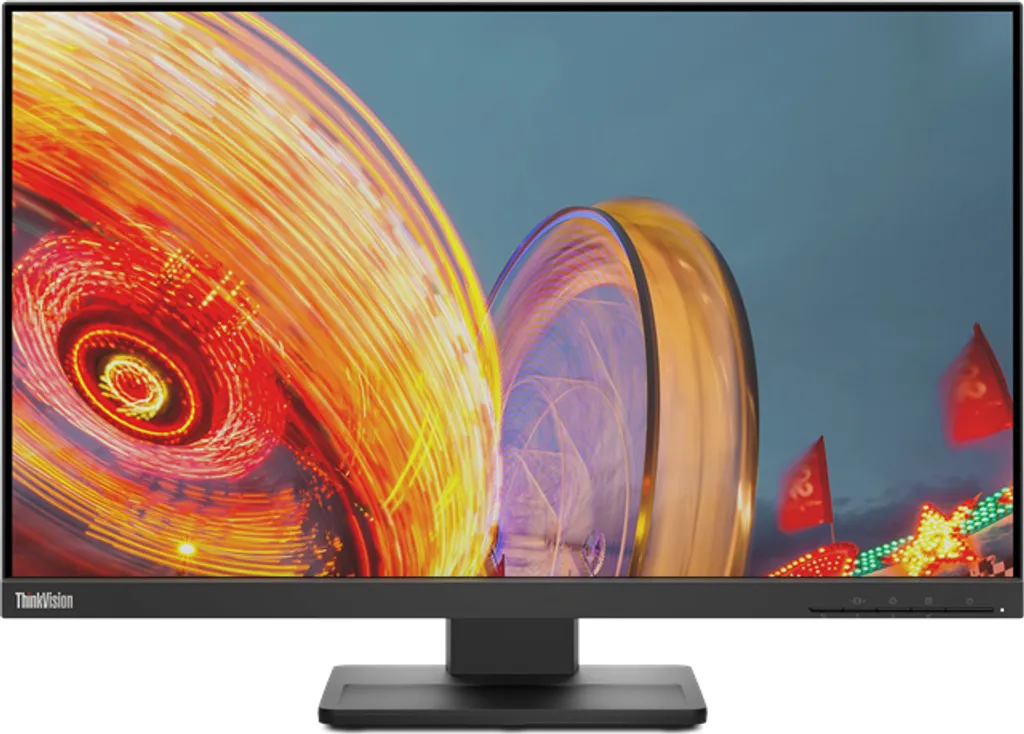 Moniteur QHD 1440p Lenovo ThinkVision E24q-20 avec Support Ergonomique