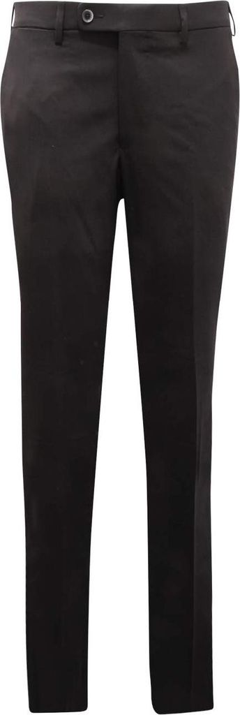 7752AQ pantalone uomo VIGANO' man wool trousers black