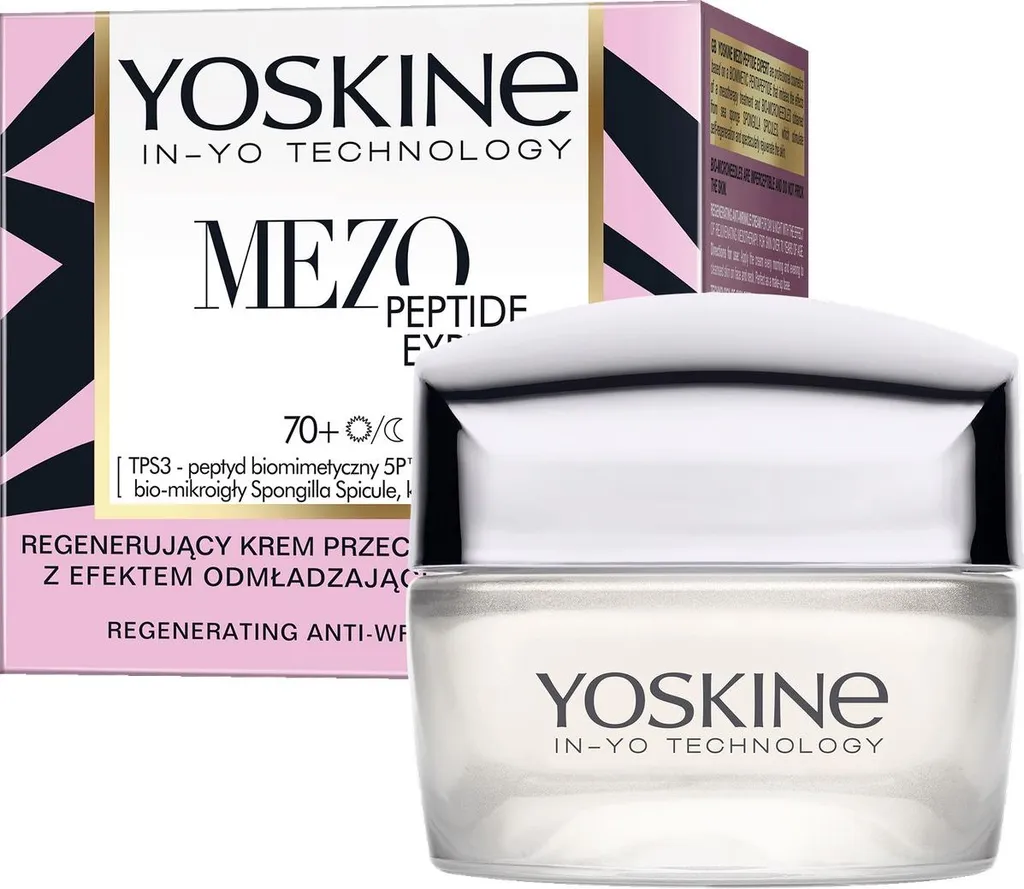 Yoskine Mezo Peptide 70+: La Crema Viso che Ridona Sorriso alla Pelle Matura