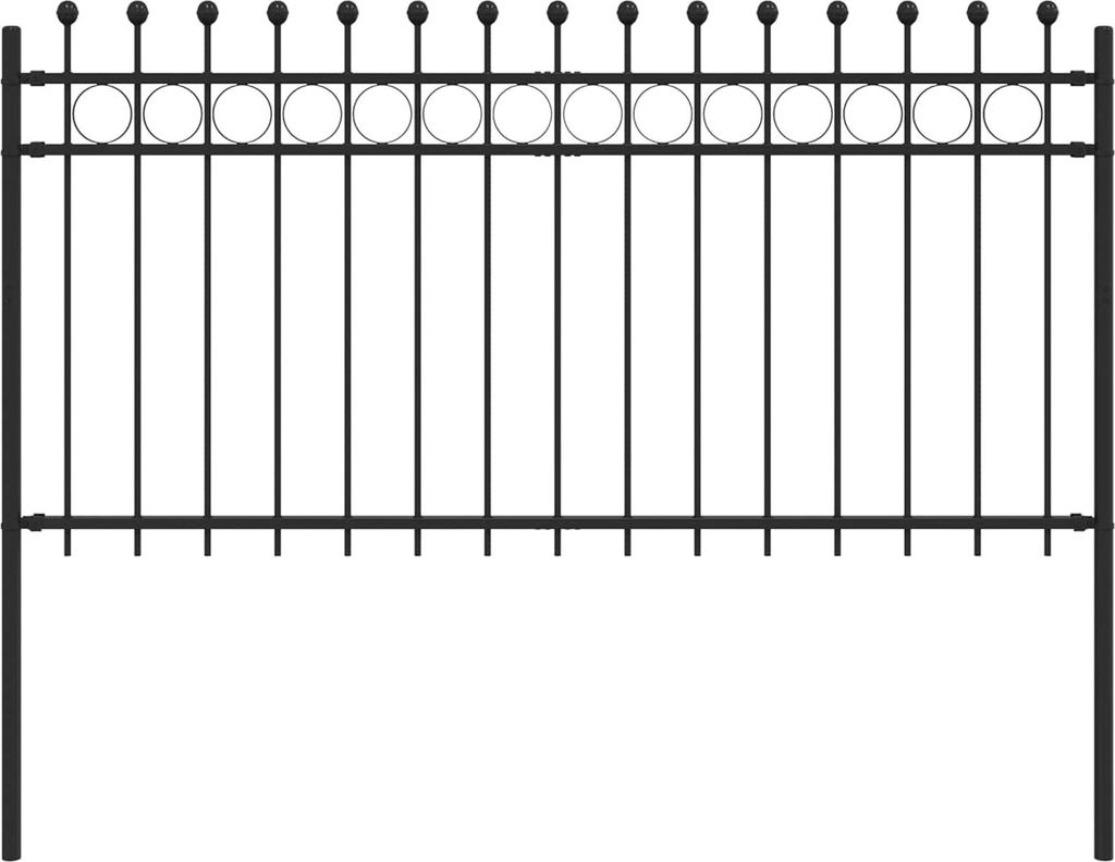 vidaXL Ringhek TILBURG, 200 x 150 cm, gepoedercoat staal, Productafbeelding 
