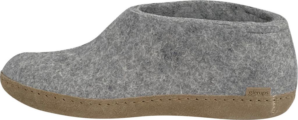 glerups Ledersohle Hausschuh Aus 100% reiner Naturwolle, Produktbild 