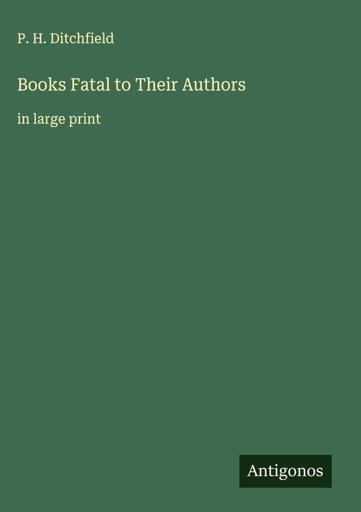 Bücher, die für ihre Autoren tödlich sind