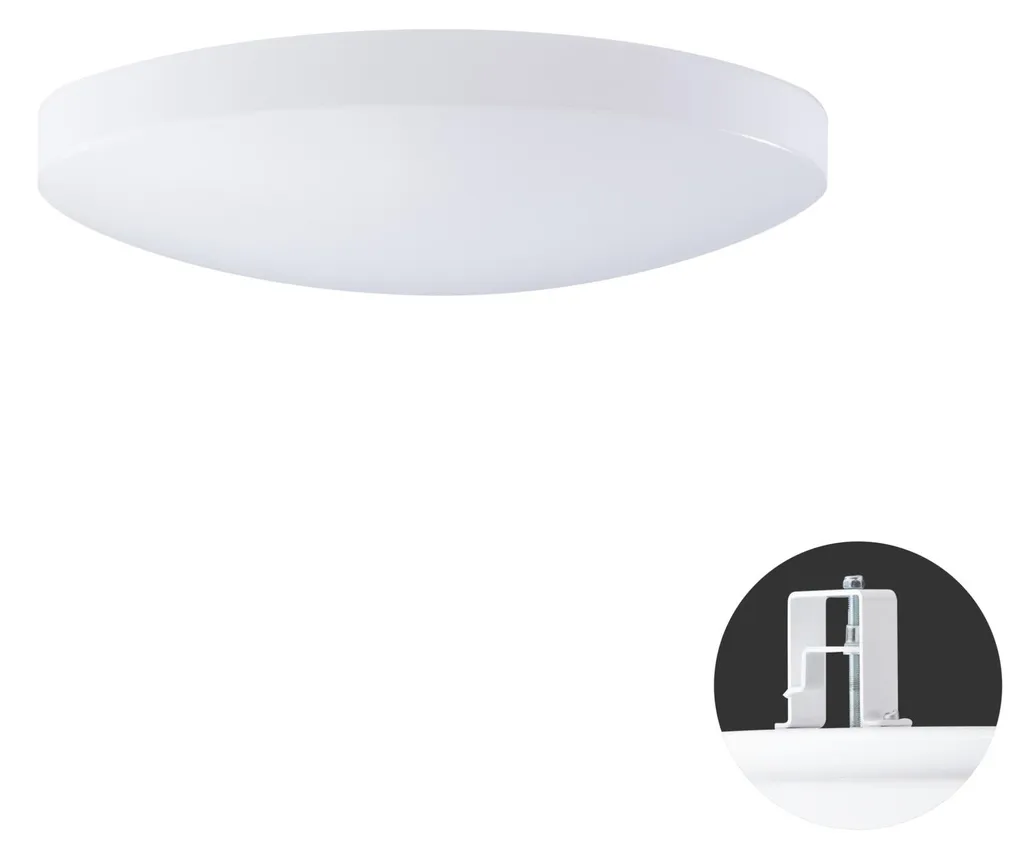 Luminaire de salle de bain IP44 plafonnier LED blanc réglable 18W