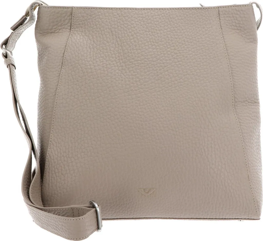 VOi borsa a tracolla Hirsch Zanta Crossover Bag Taupe grigio talpa